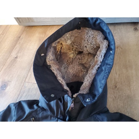 1 Madison Expedition Coat Womens S Small Heritage Collection Anorak Jacket Black - Picture 2 of 6